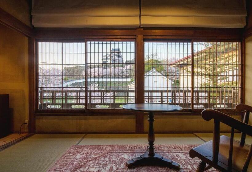 Четырехместный Номер Deluxe, Nipponia Hotel Ozu Castle Town