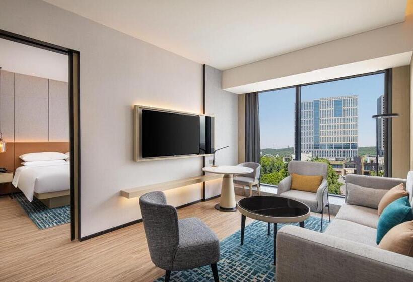 Suíte Executiva Cama king, Courtyard By Marriott Jiangyin