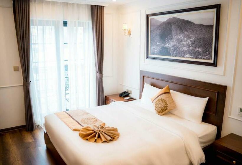 اتاق استاندارد با بالکن, Camellia Luxury Hotel Tam đảo