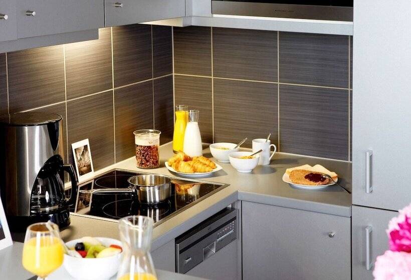 1침실 아파트 도시 전망, Aparthotel Adagio Vienna City