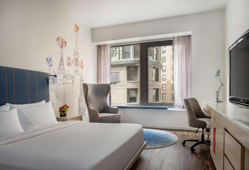 اتاق استاندارد با تخت بزرگ برای معلولان, Hyatt Centric Wall Street New York