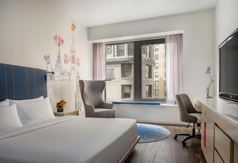 장애인을 위한 킹사이즈 침대 스탠다드 룸, Hyatt Centric Wall Street New York