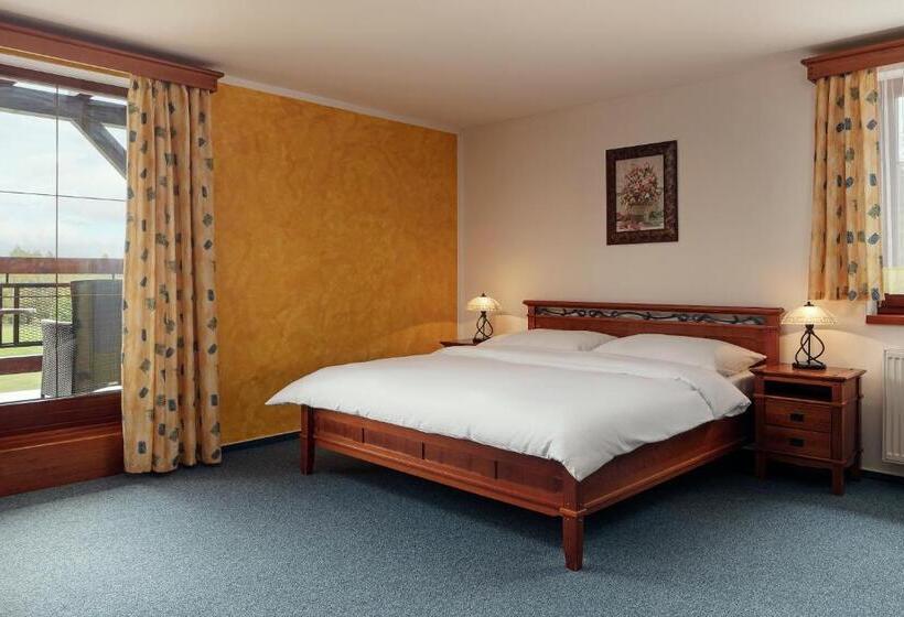 标准间带阳台, Golf & Spa Kunětická Hora