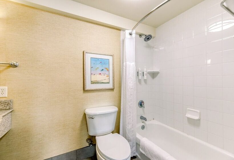 Номер Стандарт Двуспальная Кровать Боковой Вид на Море, Hilton Garden Inn Outer Banks/kitty Hawk