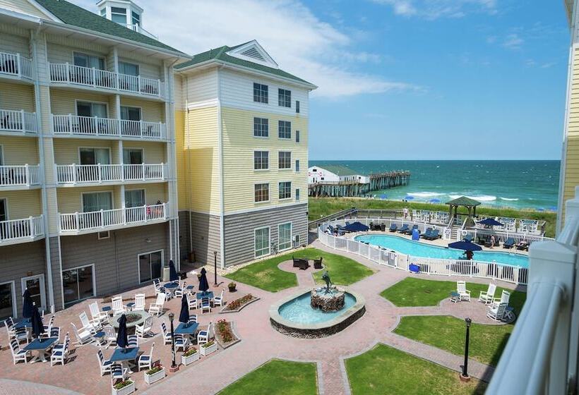 חדר סטנדרט מיטה זוגית בצד עם נוף לים, Hilton Garden Inn Outer Banks/kitty Hawk