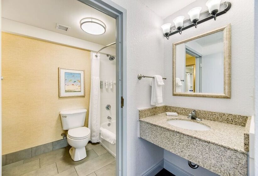 חדר סטנדרט מיטה זוגית נוף לים, Hilton Garden Inn Outer Banks/kitty Hawk