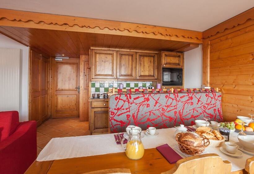 Апартаменты 4 Спальни, Residence Pierre & Vacances Premium Les Alpages De Reberty