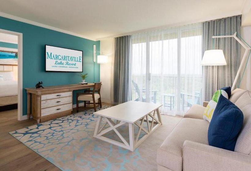 스위트 킹사이즈 침대, Margaritaville Lake Resort, Lake Conroe
