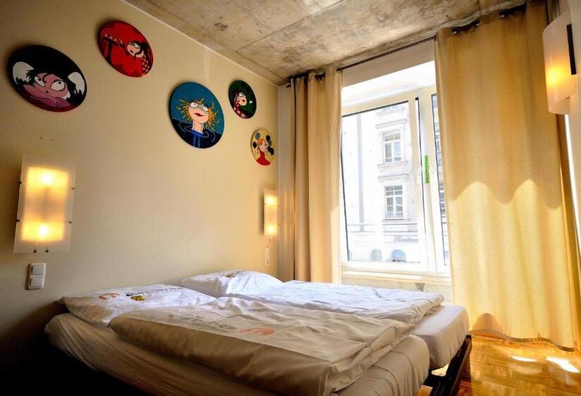 اتاق استاندارد یک نفره, Five Elements Hostel Frankfurt