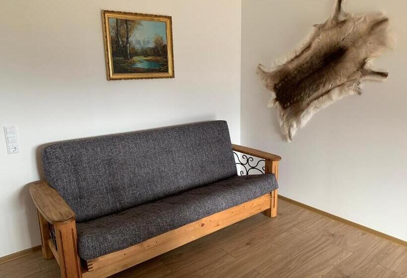 Апартаменты 1 Спальня с Балконом, Pension & Apartments Waldkrieber