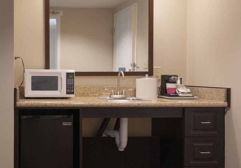 带大床的标准工作室, Hampton Inn Doylestown