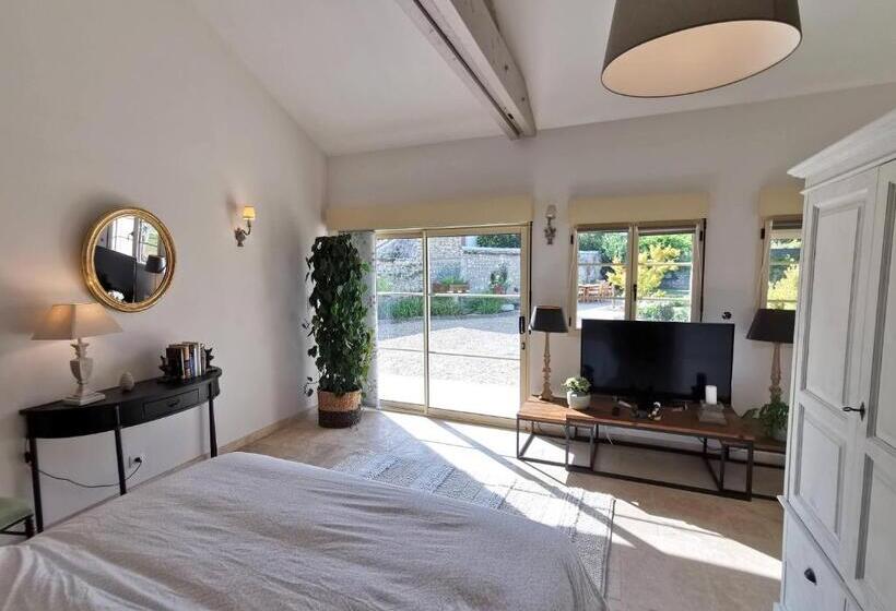 Номер Deluxe Вид на Сад, Les Vieilles Pierres Chambres D Hôtes