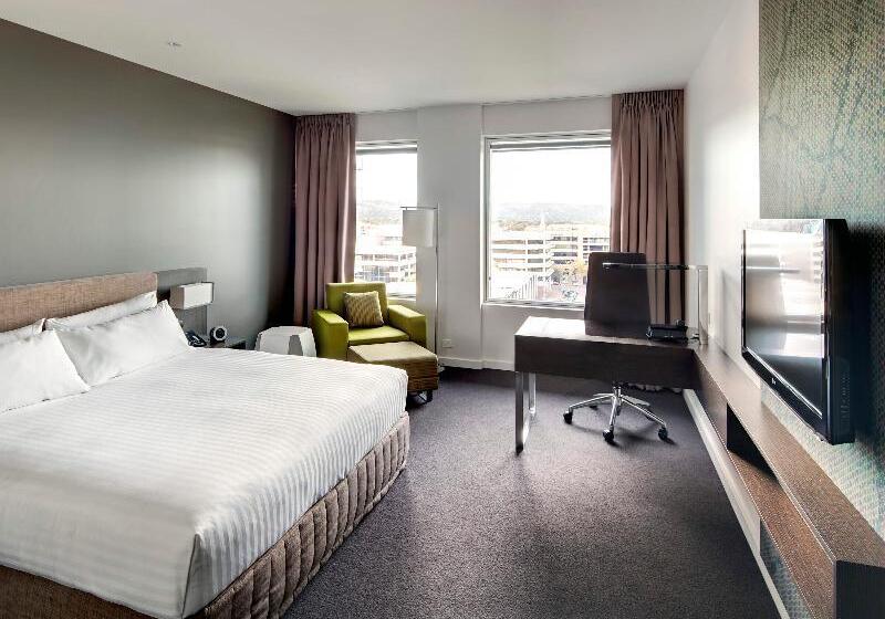 도시전망 디럭스룸 킹침대, Pullman Adelaide