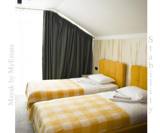 침실 1개 발코니 아파트, Aparthotel Mayak Yablunytsia