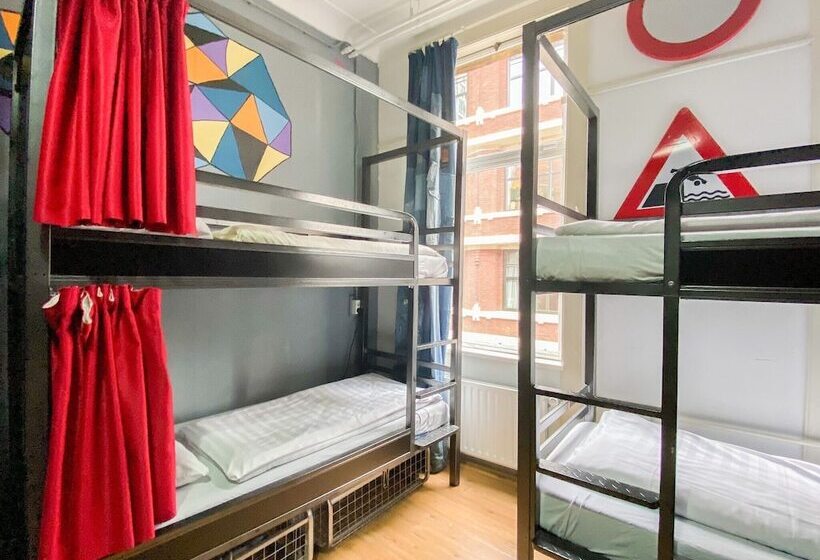 共用房间的床, Hostel Rotterdam