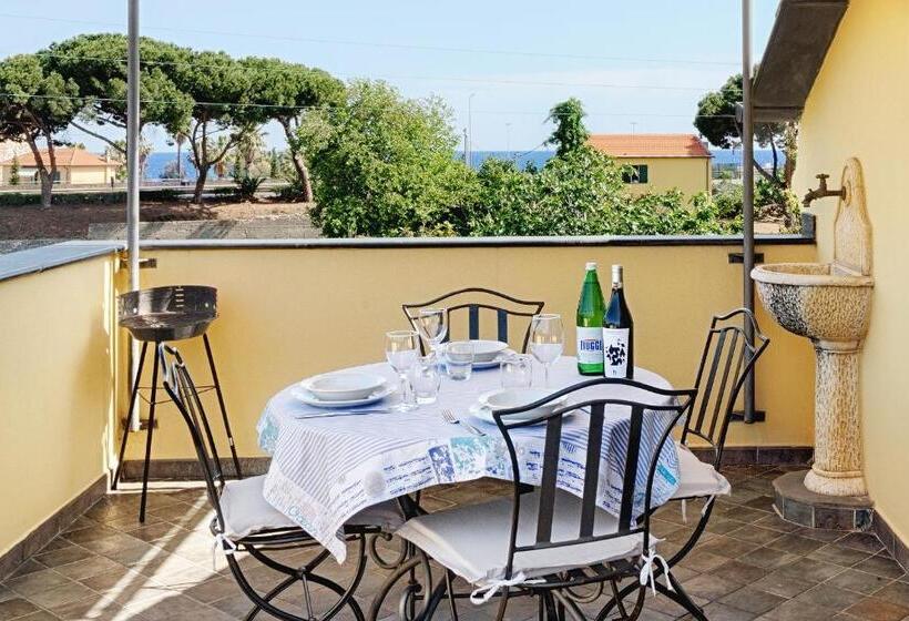 침실 1개 바다 전망 아파트, Casa Vacanze Nel Giardino Di Renzo