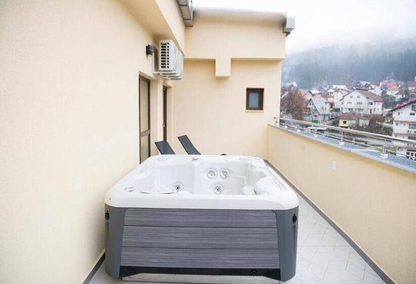 آپارتمان 1 خوابه با تراس, Imperial Hotel&spa   Baile Olanesti