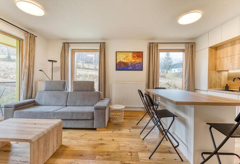 バルコニー付き１ベッドルームアパートメント, Apartmány Filipovice