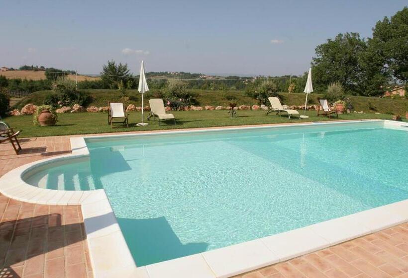 آپارتمان 1 خوابه با چشم‌انداز استخر, Agriturismo Renaccino