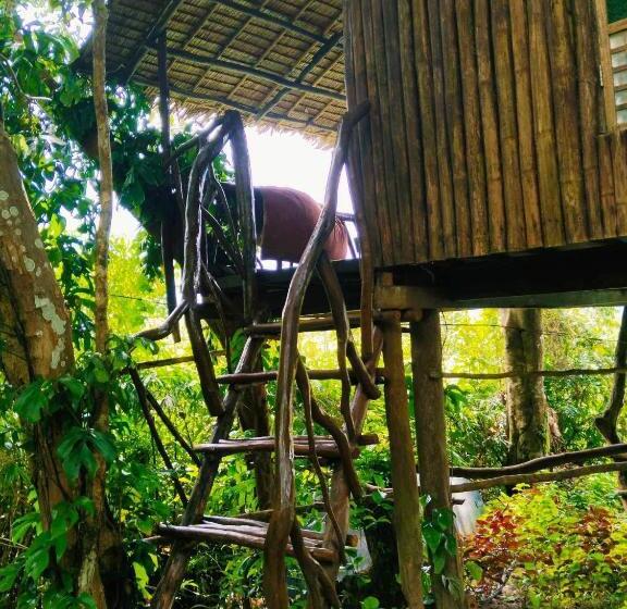 Номер Deluxe Вид на Море с Балконом, Sanctuaria Treehouses Busuanga