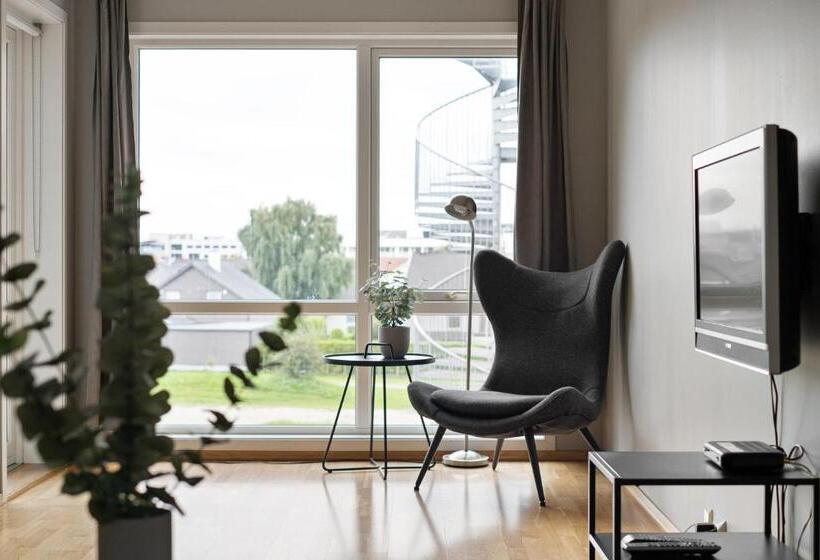 Апартаменты 2 Спальни, Bjørvika Apartments   Forus Leilighetshotell