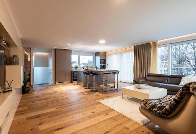Апартаменты Пентхаус 1 Спальня, The Gate Boutique Hotel Zürich