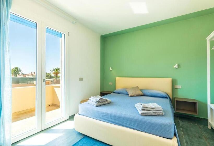 Номер Стандарт Вид на Сад, Affittacamere Resort Beach San Gemiliano
