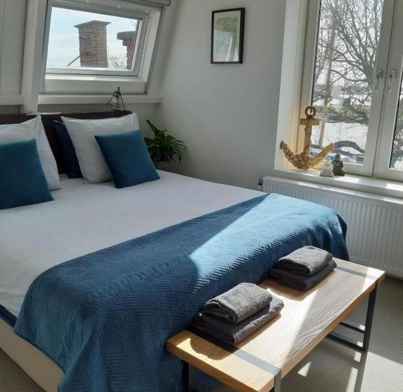 디럭스 룸 바다 전망, Appartement Havenzicht