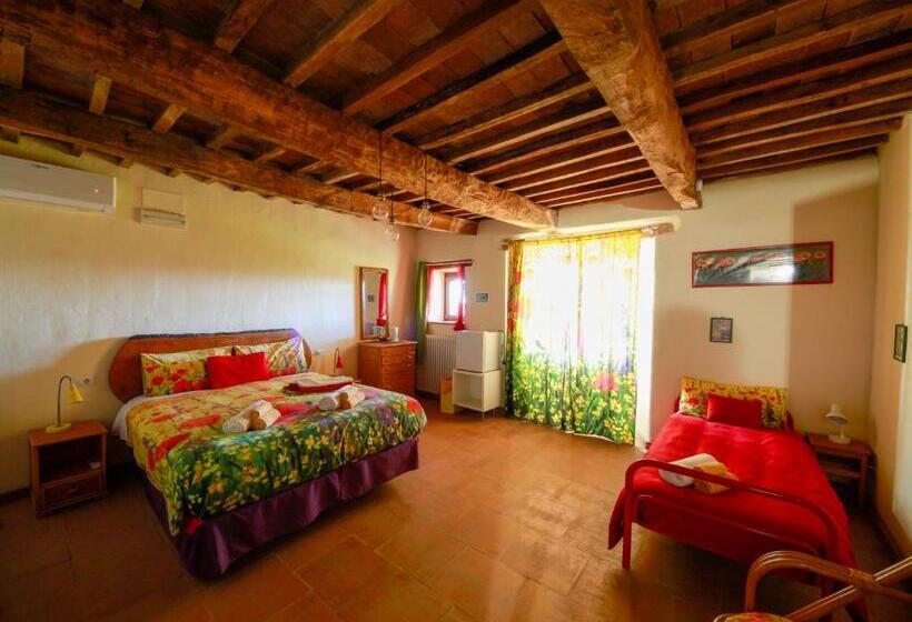 חדר דלוקס, Agriturismo Poggio Monte Saturnia