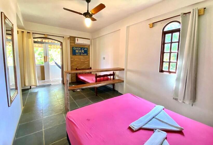 Люкс Superior, O Caramuru Hostel   Cumuruxatiba