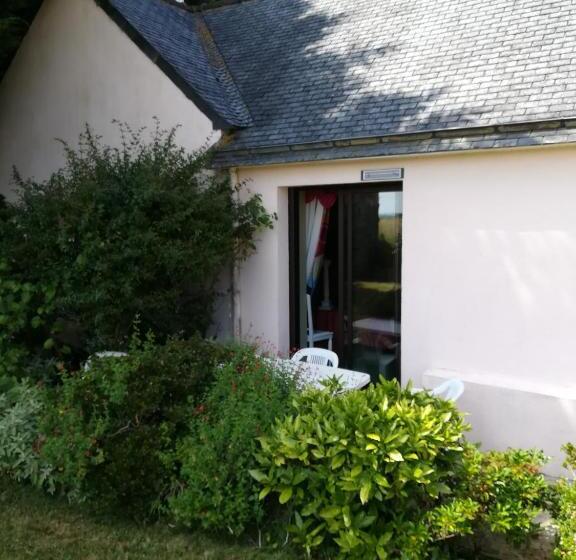 家庭房带园景, Chez Herveline Le Fer