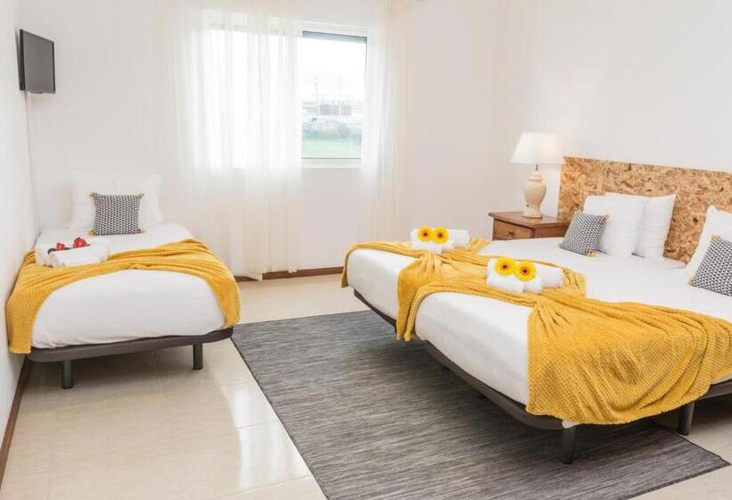 Трехместный Номер Стандарт Совместная Ванная, Areal De Santa Bárbara Guest House
