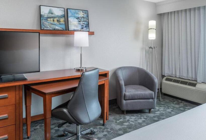 חדר סטנדרט מותאם לאדם עם מוגבלויות, Courtyard By Marriott Austin Parmer Tech Ridge
