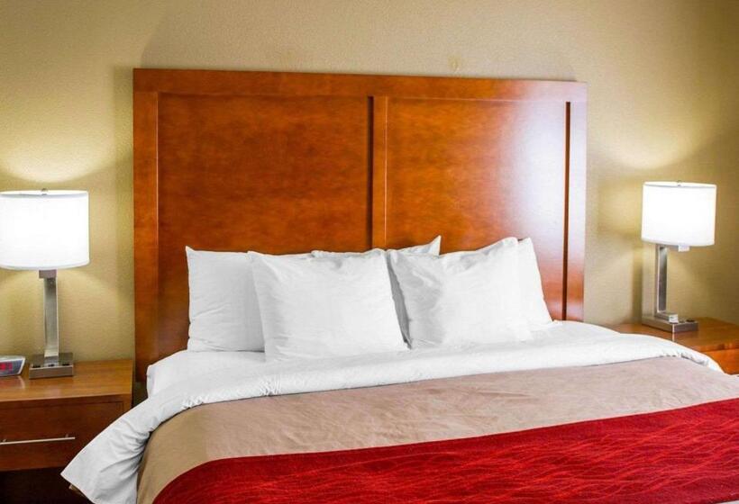 스위트 킹사이즈 침대, Comfort Inn & Suites Coralville  Iowa City Near Iowa River Landing