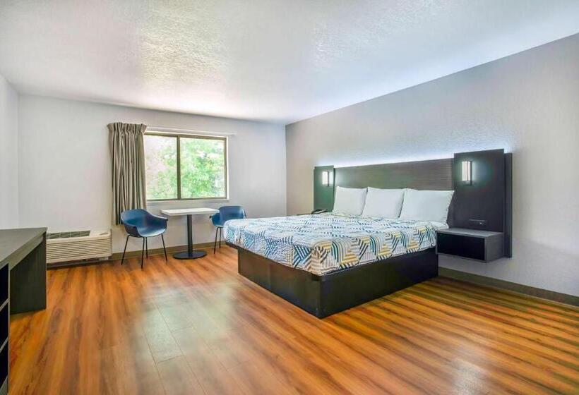 חדר סטנדרט עם מיטת קינג, Motel 6gresham, Or  Portland