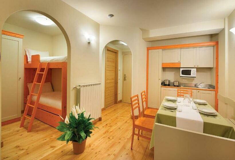 1ベッドルームアパートメント, Residence Club Ponte Di Legno