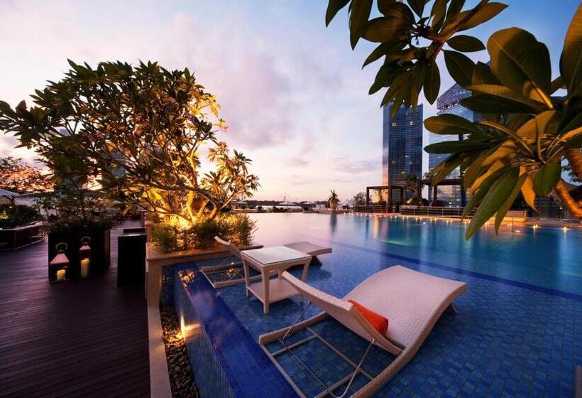 اتاق استاندارد با چشم‌انداز, The Fullerton Bay Hotel Singapore