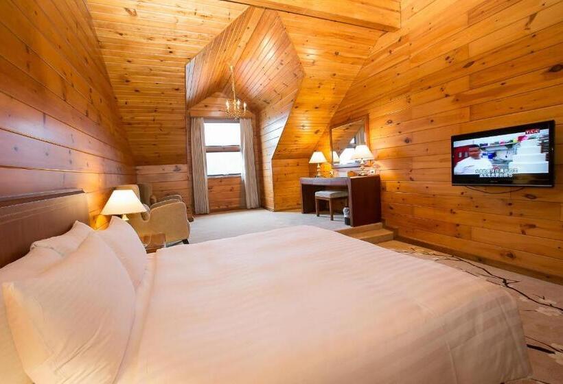 اتاق لوکس با چشم‌انداز دریاچه, The Richforest Hotel  Sun Moon Lake