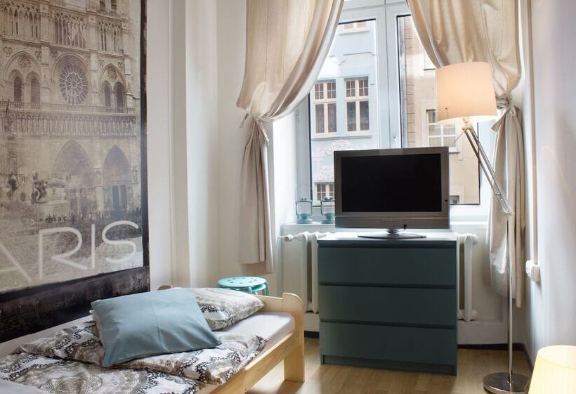 Номер Стандарт Индивидуальный Совместная Ванная, Absynt Hostel Wrocław