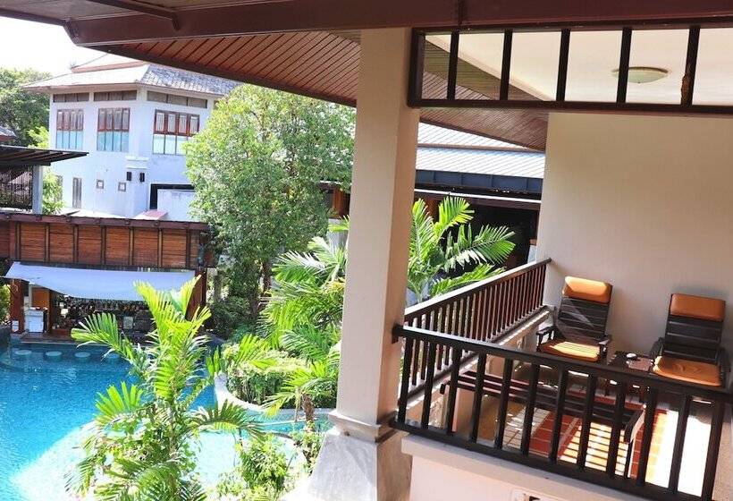 带泳池观景的豪华房, Chaweng Garden Beach Resort   Sha Plus