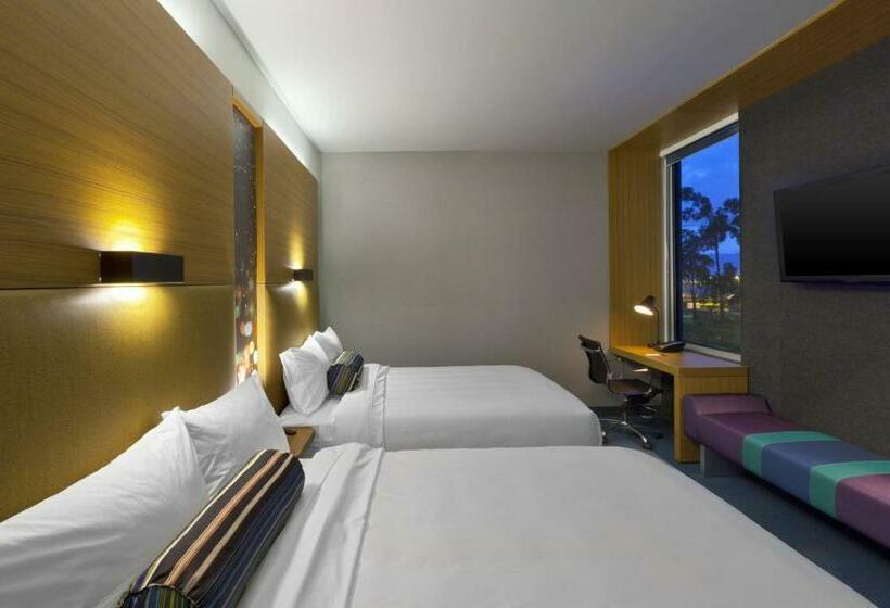 스탠다드 룸 더블 침대 2개, Aloft Bogota Airport