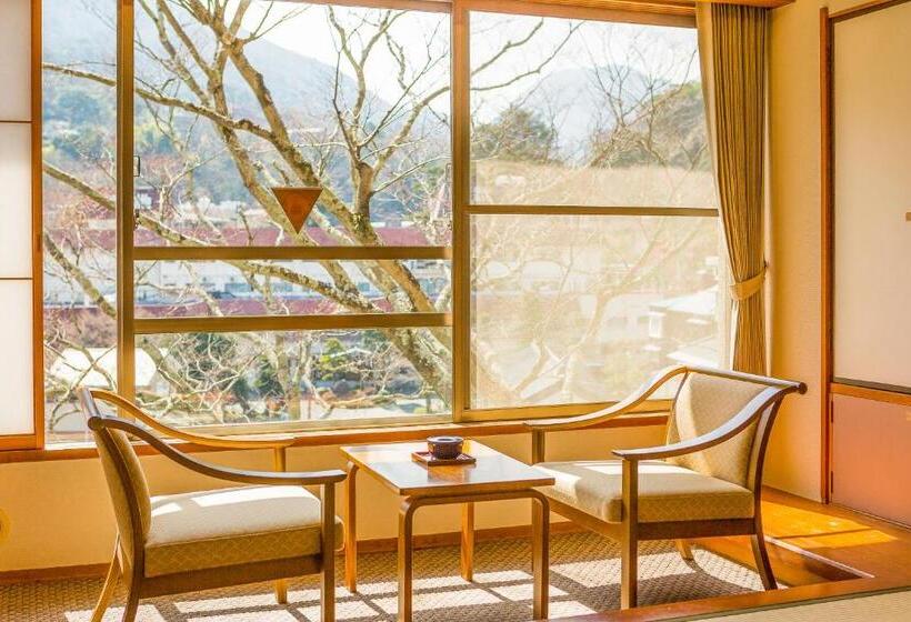 스탠다드 룸 강 전망, Hakone Yumoto Onsen Hotel Kajikaso