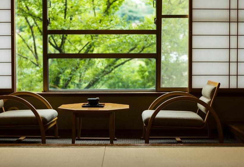 스탠다드 룸 강 전망, Hakone Yumoto Onsen Hotel Kajikaso