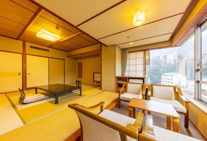 수피리어 룸 강 전망, Hakone Yumoto Onsen Hotel Kajikaso