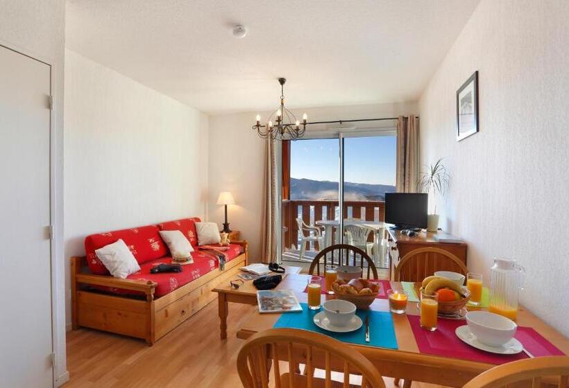 Апартаменты 1 Спальня, Residence Nemea Les Chalets Du Belvedere
