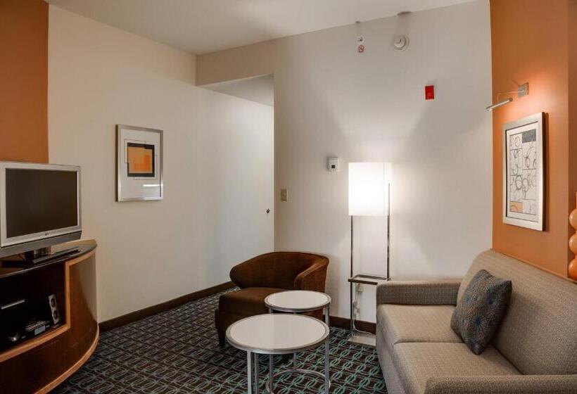 스탠다드 스튜디오 킹침대, Fairfield Inn & Suites Lake City
