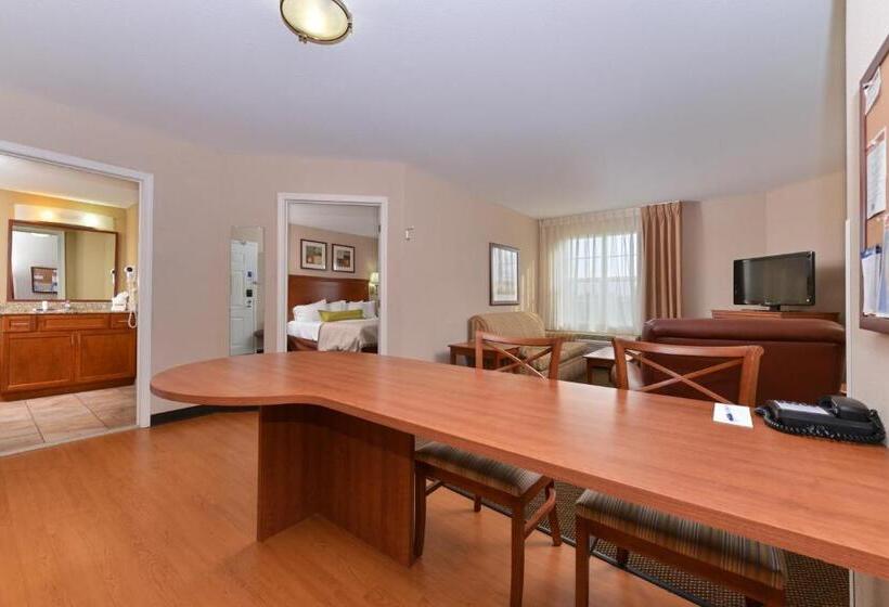 Номер Стандарт Кровать Квин Адаптированный для Инвалидов, Candlewood Suites Elmira Horseheads, An Ihg
