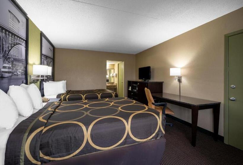 Номер Стандарт 2 Двуспальные Кровати, Super 8 By Wyndham Perrysburg Toledo