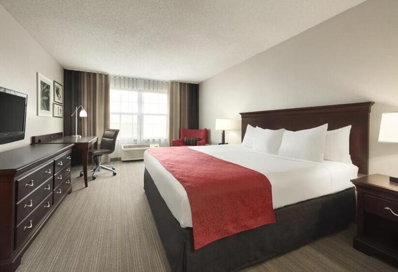 Номер Стандарт Кровать Кинг Адаптированный для Инвалидов, Country Inn & Suites By Radisson, Kansas City At Village West, Ks