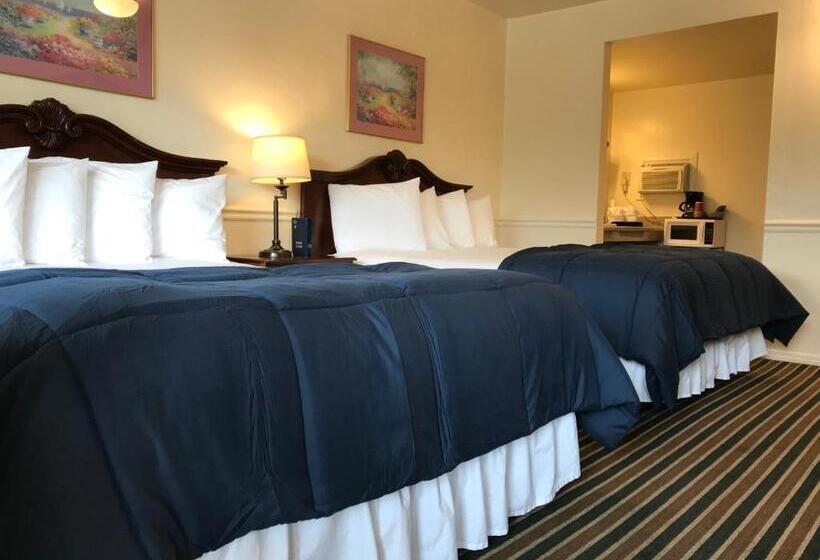 스탠다드 룸 더블 침대 2개, Monterey Pines Inn